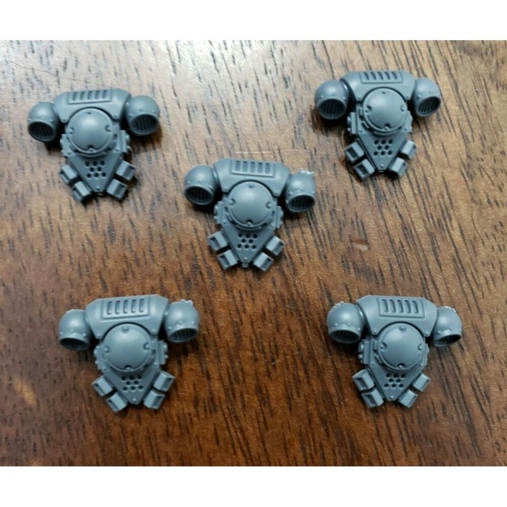 Warhammer 40k Space Marine Bits Primaris Reiver Phobos Backpack x5 - Picture 4 of 5